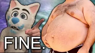 @jubilee IT'S OK TO BE FAT, HERE'S WHY [Gay furry destroys Jubilee and their annoying guest]