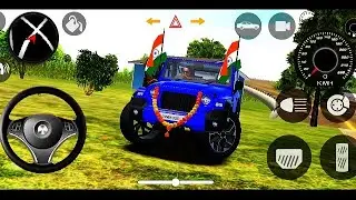 Modified Mahindra Thar Car Games: Indian Cars (Gadi Wala Game) - Car Game Android Gameplay 2025