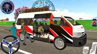 New Van Modified Minibus Driving 3D Van Driving Simulator 2025 - Real Van Game Android Gameplay