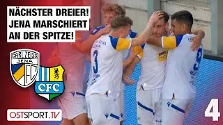Spitzenreiter! Jena marschiert weiter: Carl Zeiss Jena - Chemnitzer FC | Regionalliga Nordost