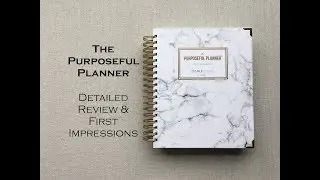 Daily Purposeful Planner- Detailed Review & Pen Test!