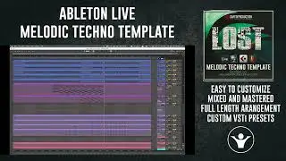 How to make Melodic Techno Anyma Style in Ableton Live