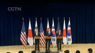 US, S. Korea, Japan representatives meet in Washington on Korean Peninsula tension