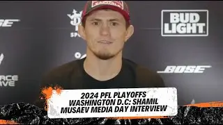 2024 PFL Playoffs 3 Washington D.C Media Day: Shamil Musaev Pre Fight Media Day