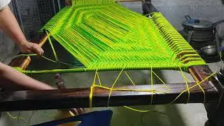 How to make Rope Bed/#charpoy#charpai#khaat  Ep 2/3