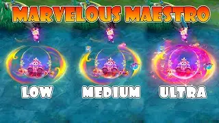 Akai Marvelous Maestro in Different Graphics Settings