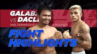 Highlights | Jemuel Galabay vs Dan Dacles | Manny Pacquiao presents Blow by Blow