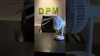 DP 7626 Rechargeable Fan with LED🍀☘️☘️❄️#fans #shorts