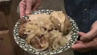 Elk Liver and Onions