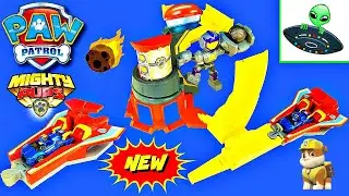 Paw Patrol Mighty Pups Meteor Track Set. Charged Up