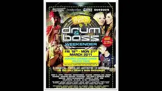 DJ Sly (SDC) MC's Trigga, Bassman & Shaydee - Global Energy Drum & Bass Weekender 2011.