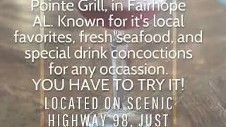 Sunset Pointe Grill, in Fairhope AL. Known for it's local favorites, fresh seafood, and special dri&hellip;