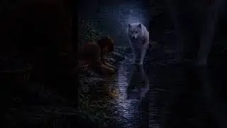 Ruby and the Hidden Waters | Chapter IX &mdash;  The Wolf with Silver Eyes