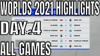 Worlds 2021 Day 4 Group A Highlights ALL GAMES