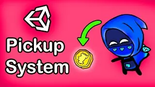 How to make item PICKUP SYSTEM UNITY Beginner Tutorial