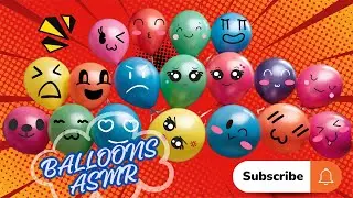 SATISFYING SQUEEZING NO TALKING ASMR BALLOONS | Play Slime Balloon Video Experiment