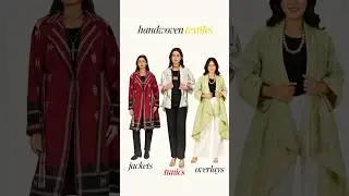 Indian textiles, but in a modern form 😍