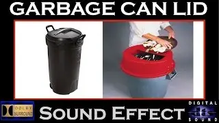 Garbage Can Lid Sound Effect | HI-RES AUDIO