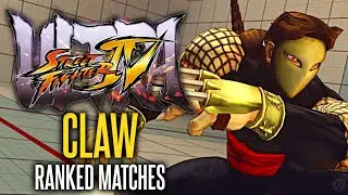 Vega (Claw) // Street Fighter 4 // Online Ranked Matches // alanfighters, Rike ARES, Alan Sanz, etc.