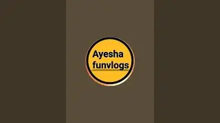 Ayesha funvlogs is live! welcome to my live stream ☺️🤲