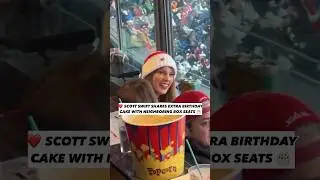 Scott Swift shares extra birthday cake with neighboring box seats for Taylor Swift's birthday 🎂