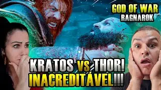 Evangélicos REACT KRATOS VS THOR (GOD OF WAR RAGNAROK) ÉPICO!