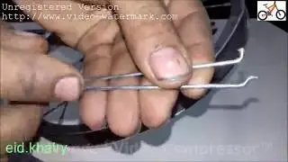عدل طارة دراجة معواجة بطريقة العجلاتى فى مصر