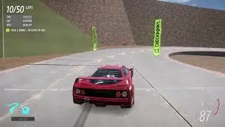 Hill Climb Time Attack by GT DENY | 1987 Ferrari F40