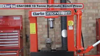Clarke CSA10BB 10 Tonne Hydraulic Bench Press (Without Kit)