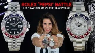 Rolex GMT-Master Pepsi Ref. 126710BLRO & Ref 126719BLRO