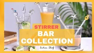 Swizzle Stick Collection 2023 | Unique Glass Stirrers