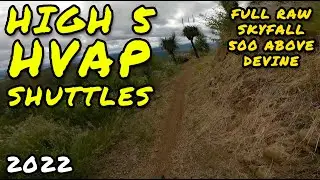 High 5 Shuttles | Hidden Vale Adventure park | FULL RUN RAW