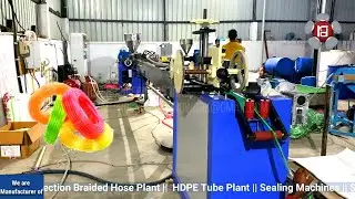 PVC Garden Pipe Tubing Manufacturing Extrusion Machine By RD Engineering Works