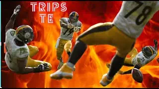 madden 21 trips te and nickel 335 wide gameplay video