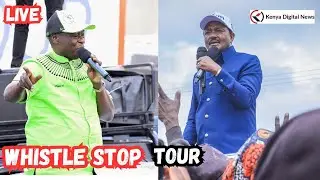 LIVE: Former DP Gachagua, Kalonzo &  Wamalwa Holding a Charged Rally in Kilifi town!!