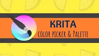 Учебное пособие по Krita | Палитра цветов (окно настройки палитры инструментов) | Часть 1 | cc