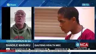 Gauteng Health MEC talks on health workers