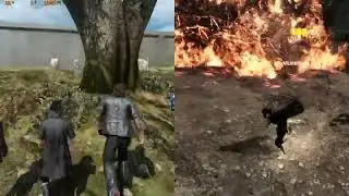 Forspoken PS5 Vs Final Fantasy 15 PC Max Settings RTX 3080 10gb 5800X Luminous Engine Evolution