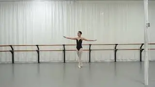 centre practice and pirouettes en dehors