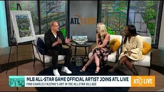 Fazzino Talks 2025 MLB Art, 3D Style & Creative Journey on ATL Live