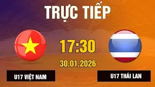 U17 Việt Nam vs U17 Th&aacute;i Lan | Rồng V&agrave;ng Hạ Voi Chiến