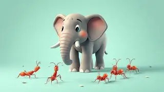 🐘 The Elephant and the Brave Little Ant 🐜