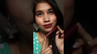 Mamaearth lip crayon - Plum punch #darklipstick #purplelipstick #lipcrayon #lipmakeup