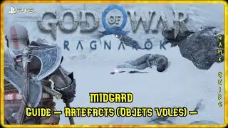 GOD OF WAR RAGNAROK - Guide Artefacts -TR&Eacute;SORS VOL&Eacute;S - MIDGARD