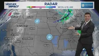 Enjoy a few days of warmer sunshine before 3 cold fronts hit Indiana later | Monday Update