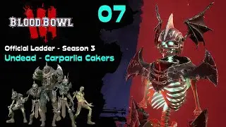 Blood Bowl 3 | Offical Ladder S3 | Carpalia Cakers (Undead) vs Darkelves von RA | Spiel 05