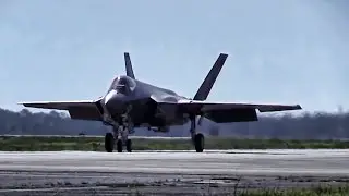 F-35 Aircraft Takeoff & Land At Eglin AFB