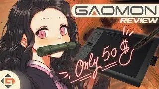 A 50$ Drawing Tablet with 12 Express Keys ! | GAOMON M106K 2018