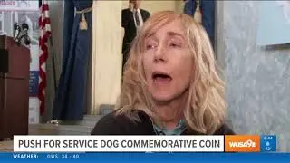 WUSA Covers America's VetDogs' Working Dog Commemorative Coin Act Press Conference