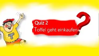 Theos Notenquiz - Teil 2 Quiz Toffel geht einkaufen | Musikschule Fr&ouml;hlich